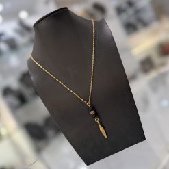 שרשרת נוצה לגבר - ארז תכשיטים