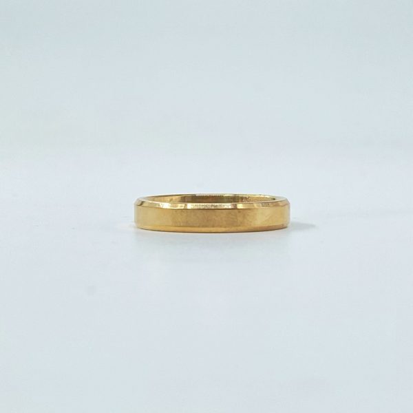 טבעת לגבר- סטיל - זהב