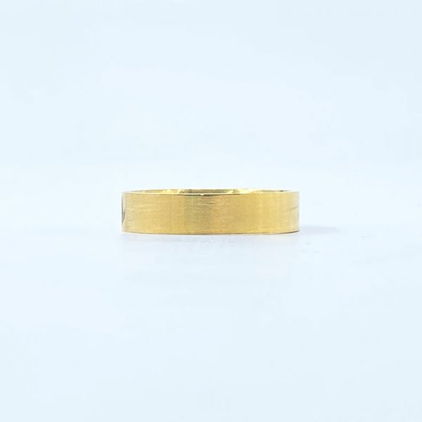 טבעת לגבר- קלין - זהב