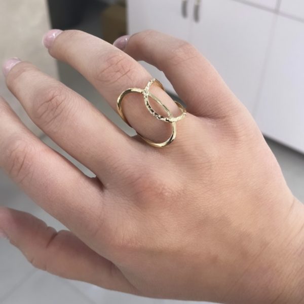 טבעת זהב לאישה- קיירה