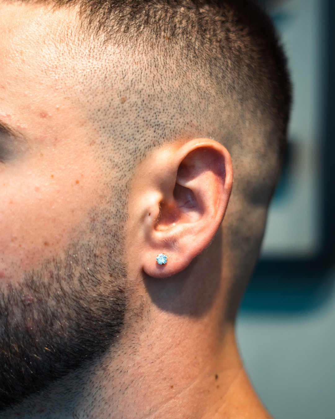 עגיל זהב לגבר – 5 מ”מ