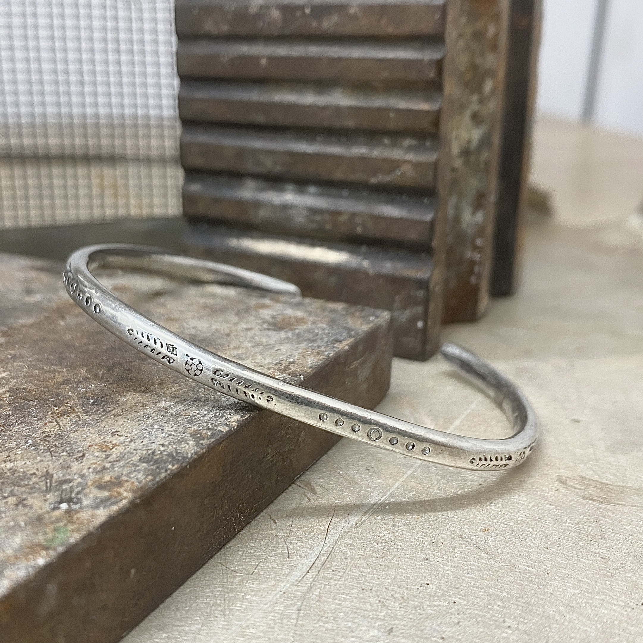 צמיד לגבר קשיח כסף - ארז תכשיטים